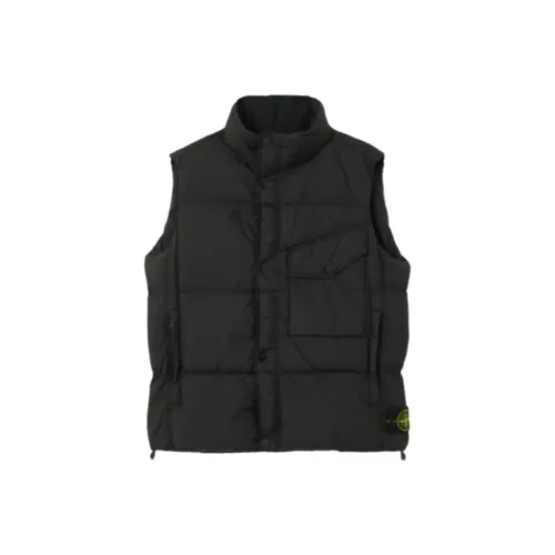Stone Island Черные Мужские Жилеты