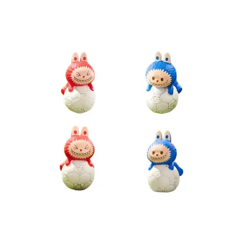 POP MART THE MONSTERS LABUBU Мини-фигурка С Футбольным Мячом, Лимитированная UK-версия, Слепой Бокс, Одиночная Коробка/Полный Набор