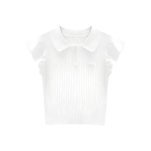 Devanro Flutter-рукав Т-рубашка Женская