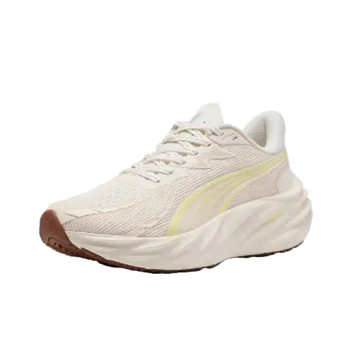 PUMA Velocity Nitro Устойчивый к истиранию Низкий Топ Повседневные Беговые кроссовки Женские Белые