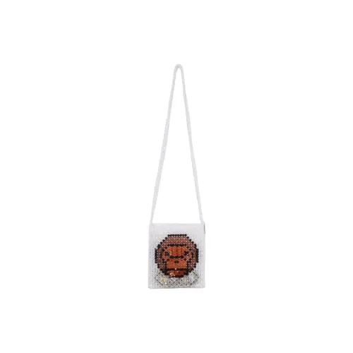 A BATHING APE Сумки кросс-боди Белый Женские
