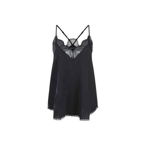 Zadig Voltaire Топ на бретелях Женский Черный