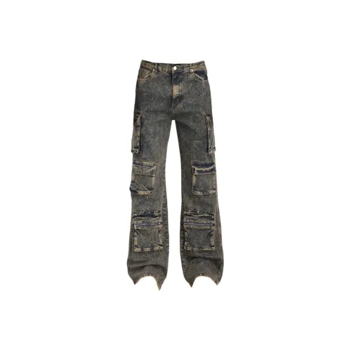 OMOIDAS Желтые Женские Джинсы