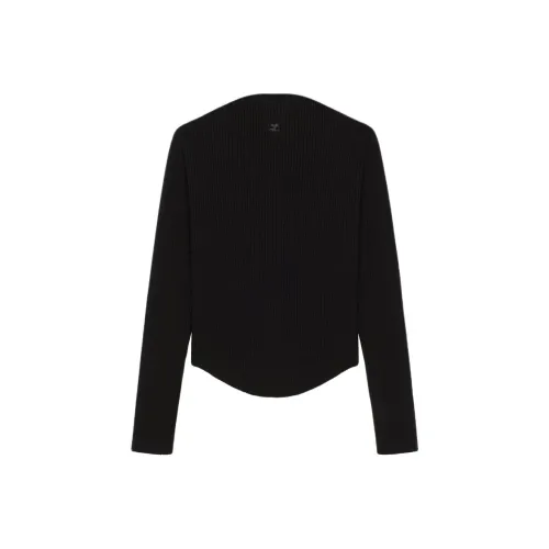 COURREGES Черный Унисекс Свитера