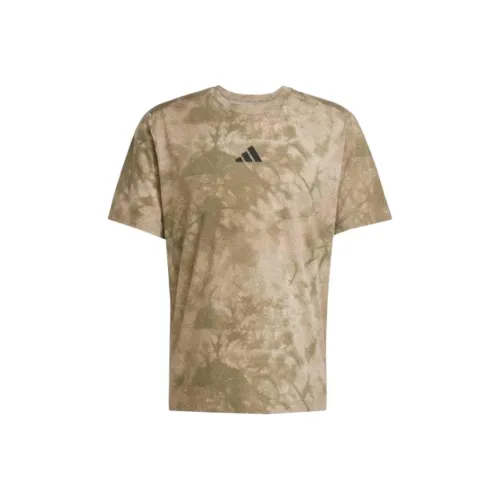Adidas T-Shirt Мужская Оливково-Зеленая