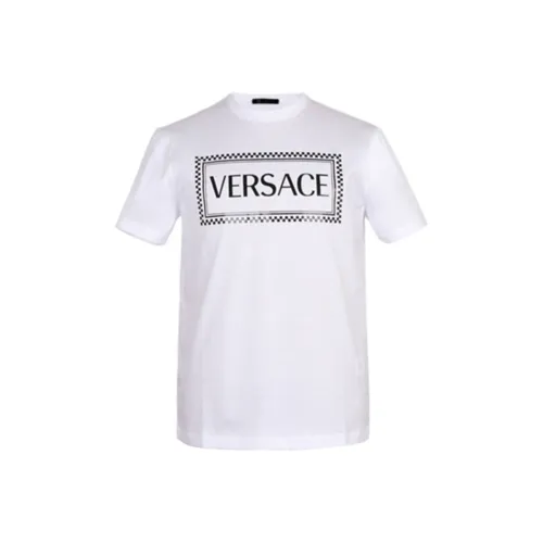 VERSACE Белые Мужские T-рубашки