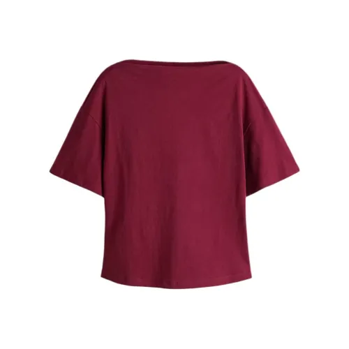 H&M Бургундский Женские Рубашки T