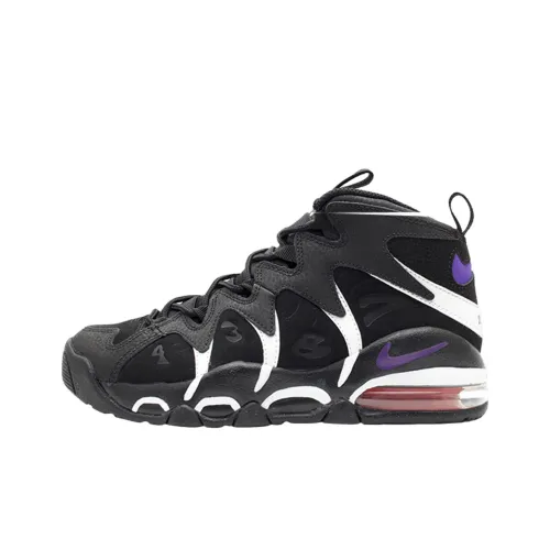 Nike Air Max CB Abrasion Resistant MID Топ Винтажные баскетбольные кроссовки Мужской Черный Фиолетовый
