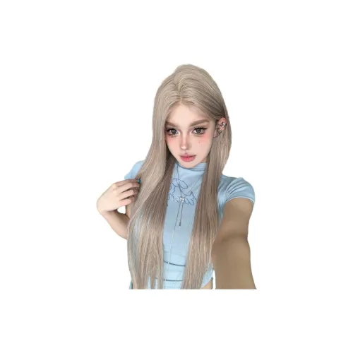 YOSEE Overseas Princess CENTER Средний Размер Прямые волосы с Маленьким кружевом Полный комплект для головы