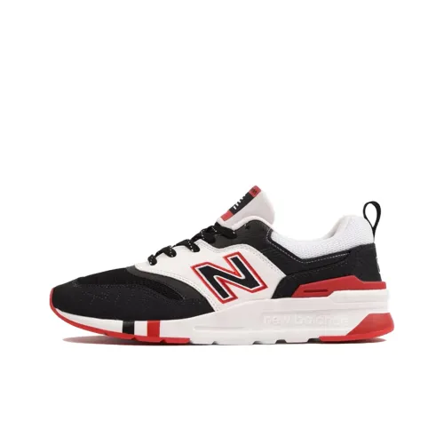 New Balance NB 997 Устойчивый к истиранию Низкий Топ Повседневная обувь Мужская Белый Черный