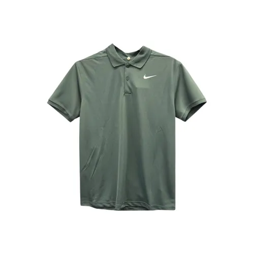 Nike Зеленый Мужской Поло