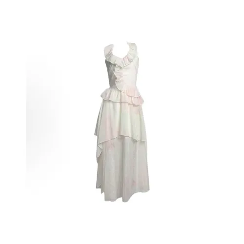 TSKIU Белый Женские Слиплатья