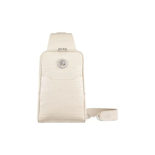 STEFANO RICCI Телячья кожа Сумка через плечо Женская Белая