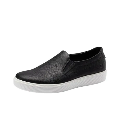 Кроссовки для скейтбординга Ecco Low Top Черные Мужские