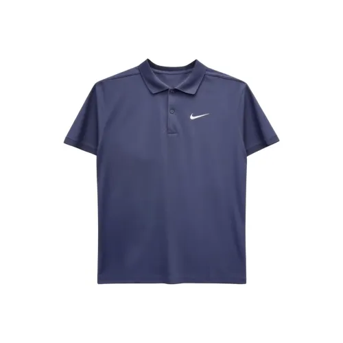 Nike Синий Мужское Поло