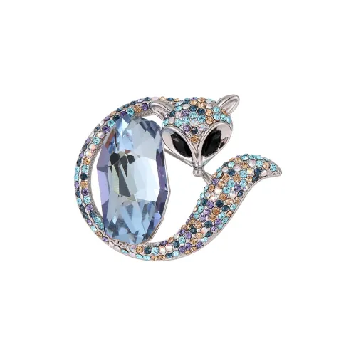 Фиолетовый медный сплав броши унисекс