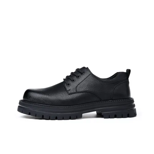 CAOZE Повседневные кожаные туфли с низким верхом мужские