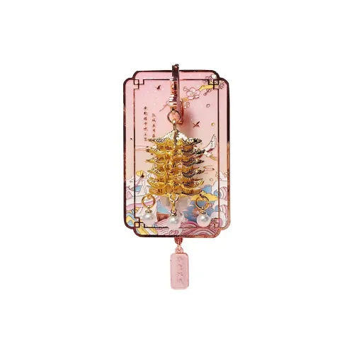 KecoSweet Желтый Журавль Pavilion AT Ночь Радуга Журавль Dance Магниты аниме-тематики