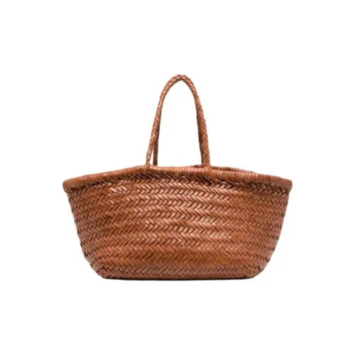 Dragon Diffusion Солома Тоут Сумка Сумка для покупок Сумка Маленькая Женская Коричневая