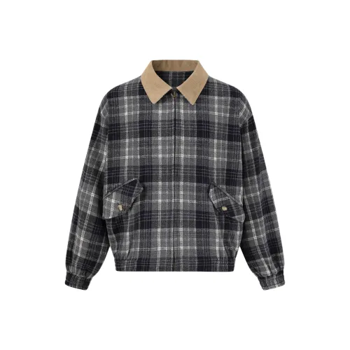 GENTLE MONSTER Темно-серая клетка Женские Куртки