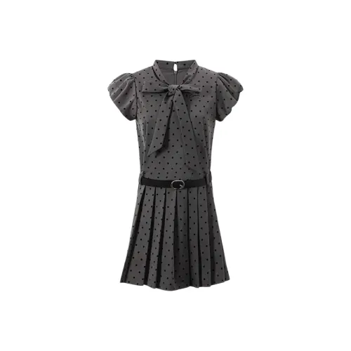 ZUKIZUKI Короткое платье с короткими рукавами женское