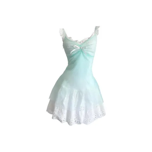 ZUKIZUKI Ice Светящийся Бело-зеленый Женские Слиплатья