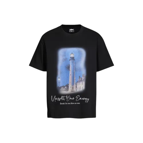 IN TWO Круглый вырез T-рубашка Унисекс