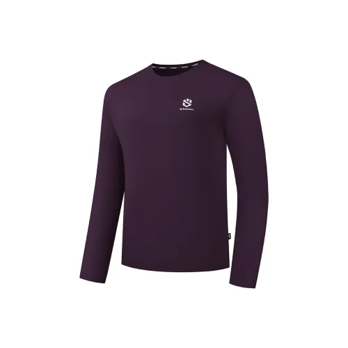 QIAODAN T-рубашка мужская вселенная фиолетовый