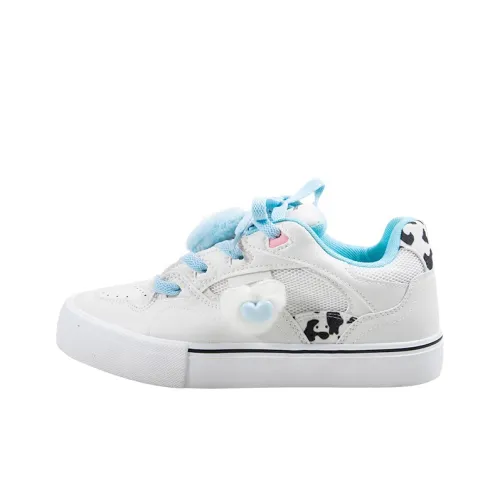 MINGKUANG Street Trendy Rising Stars POP Скейтборд Кроссовки Низкие Белые Женские