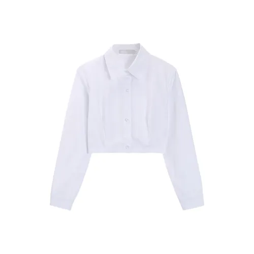 Meanalot Белые Женские Рубашки