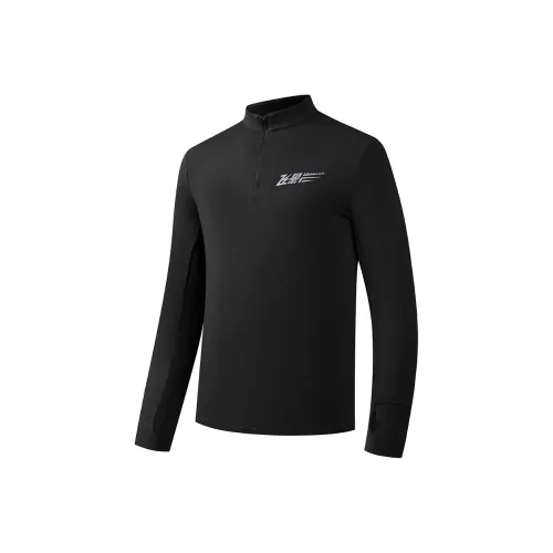 QIAODAN Черные Мужские T-рубашки