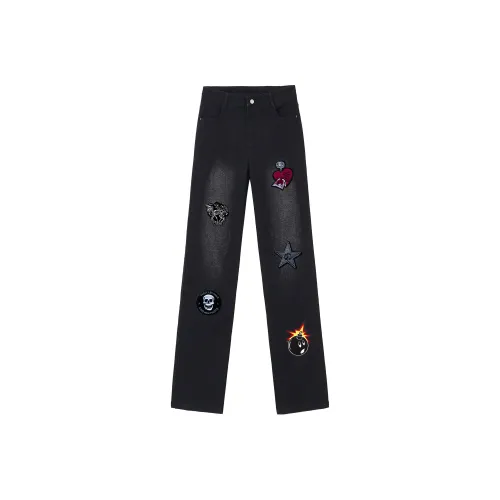 JINBEILE Унисекс Джинсы