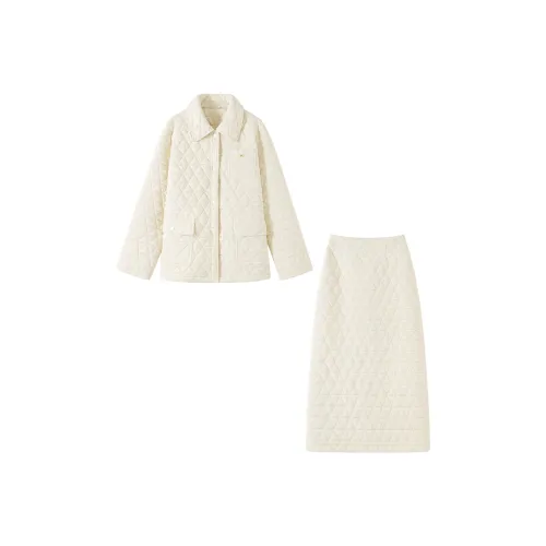 DX.DAXI Бежевый Женские Комплекты с юбкой