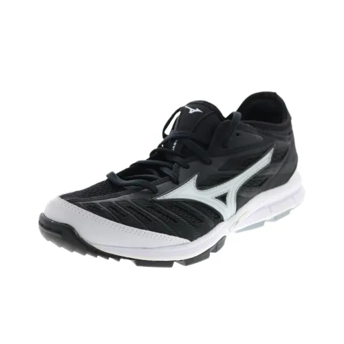 Mizuno Players Trainer 2 Low Верхняя часть топа Рост Устойчивость к истиранию Функциональность Бейсбольные кроссовки Женские Черный