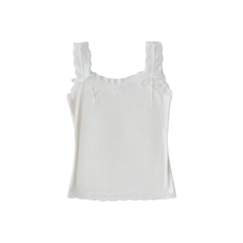 LONGMEI Мягкий матовый белый женские майки