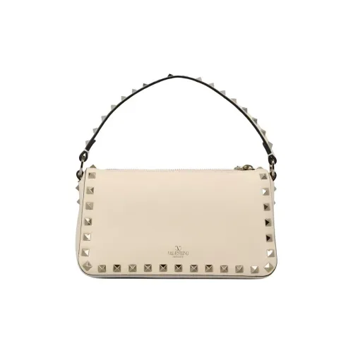 Valentino Коровья кожа Сумка Обычный Женский Светлый слоновая кость