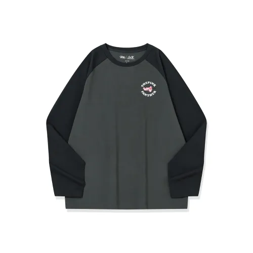 QIAODAN T-Рубашка Мужская Железо-Серый Черный