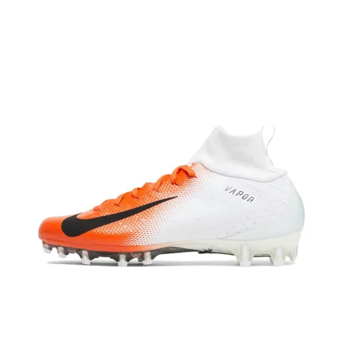 Nike Vapor Untouchable Pro 3 Устойчивые к истиранию футбольные бутсы для мужчин белые и оранжевые