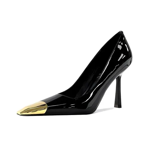 Yue Elsa Узкий каблук Высокие каблуки Женские Черный