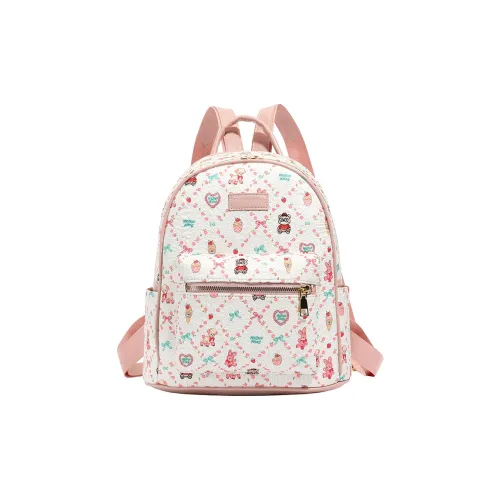 Gerlanx ПУ (полиуретан) Рюкзак Женские Розовый Синий