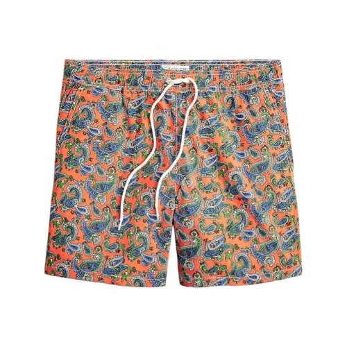 J.Crew Коралловый синий Мужские плавательные шорты