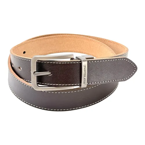 JEANSWEST Ремни из спилок коровьей кожи Мужской 3,3 см