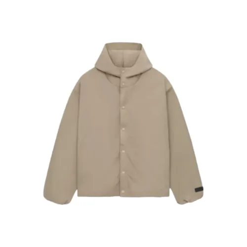 Fear Of God Essentials Fall24 BACK TO SCHOOL Series Пустынно-золотисто-коричневый Пустыня Песочный Мужские Куртки