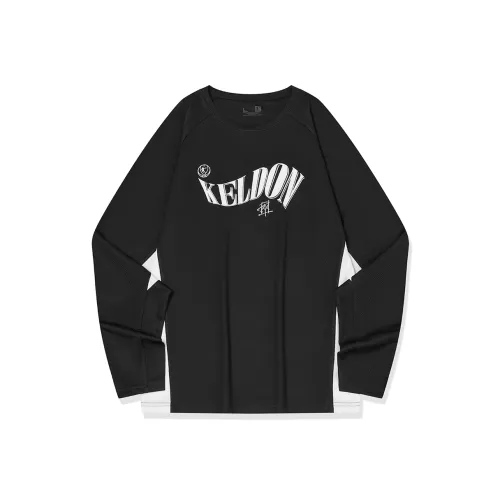 QIAODAN T-Рубашка Мужская Черная Джордан Белая