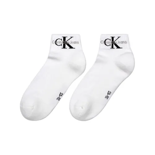 Calvin Klein 2 пачки белых мужских носков