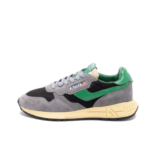 AUTRY Reelwind Аbrasion Resistant Низкий Топ Повседневная обувь Мужская Серый Зеленый