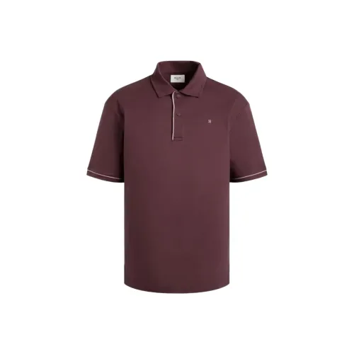 BALLY Light Purple Red Men's Polo