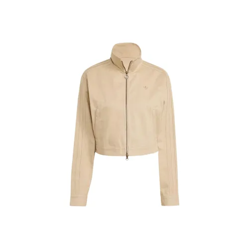 Adidas Originals Firebird SS25 TWILL CROP TRACK Топ Куртка Женская