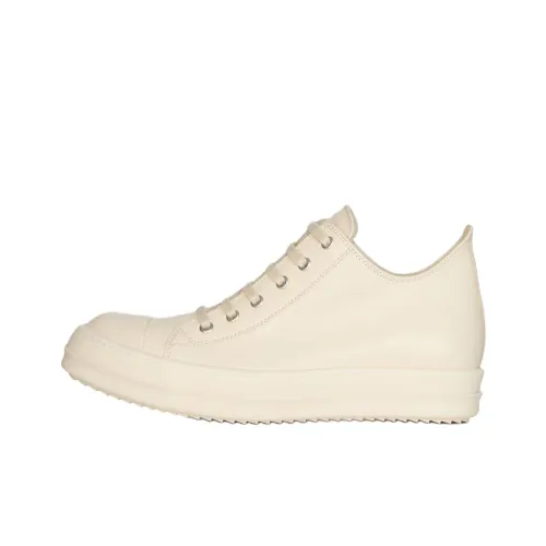 RICK OWENS совместный бренд RO Hollywood Low Топ Скейтборд Кроссовки Женские Белые