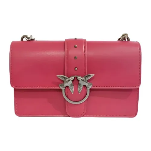 PINKO Телячья кожа Сумка через плечо Стандартная Женская Фуксия